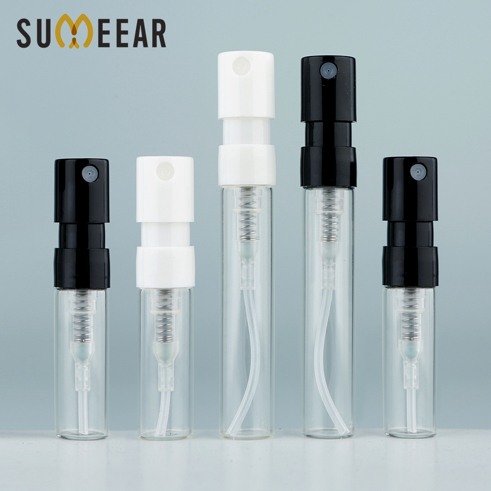 Perfume Fragrance Logo - 100/200pcs 1ml 2ml Bayonet Glass Perfume