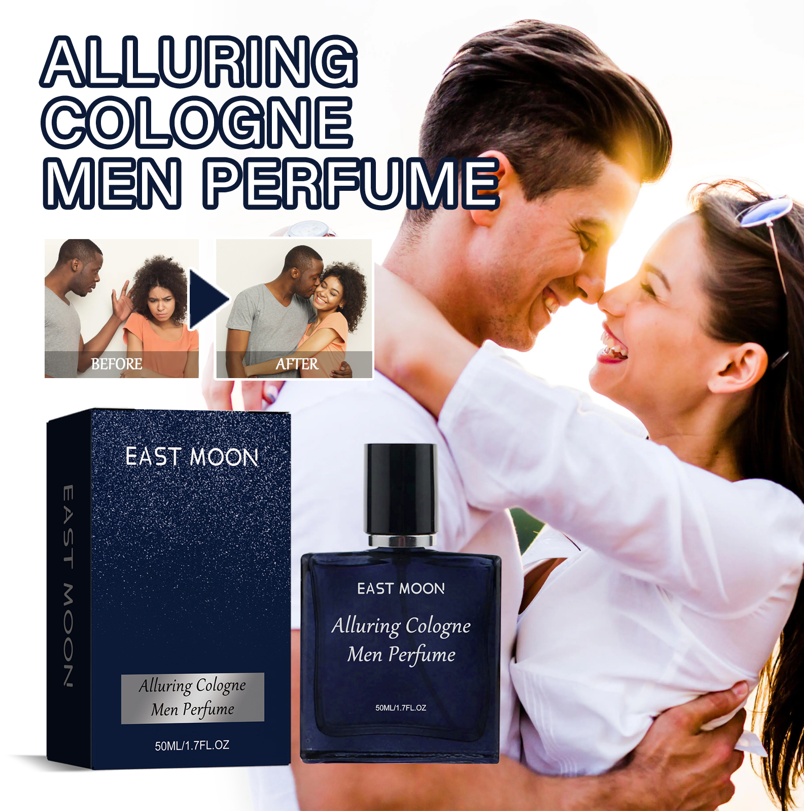 Perfume Fragrance Hair Spray - East Moon Men Cologne Fragrance Perfume
