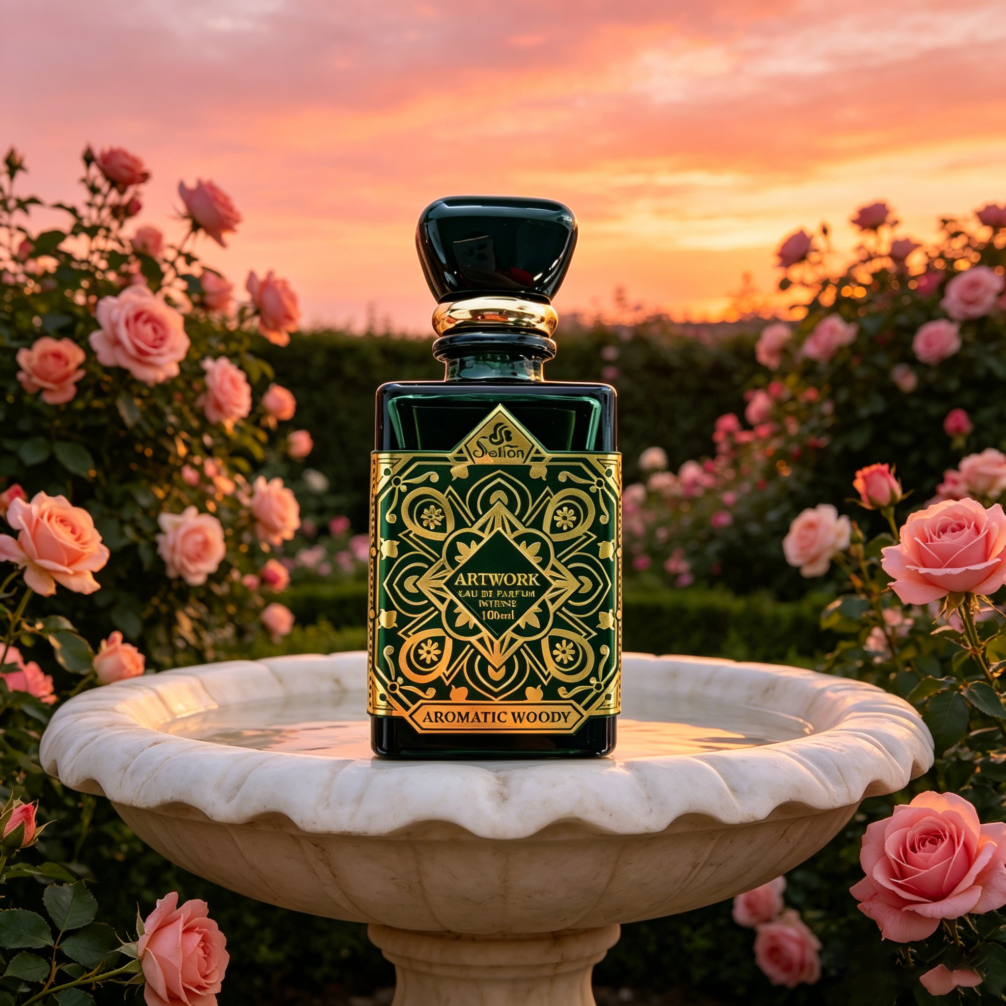 100ml ARTWORK Unisex Aromatic  - огляд і ціна Perfume Fragrance Bottle