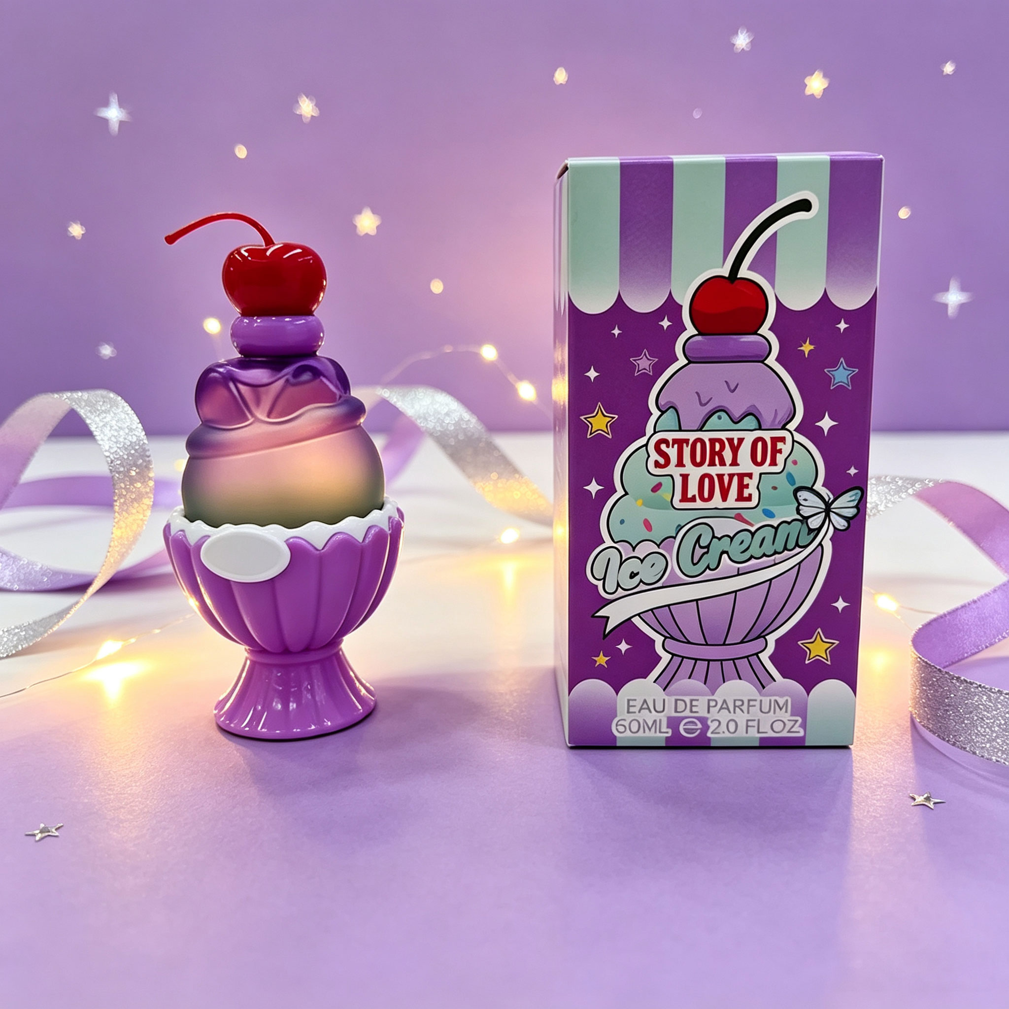 Cute Ice Cream Shaped Eau De P - огляд і ціна Perfume Fragrance Bottle