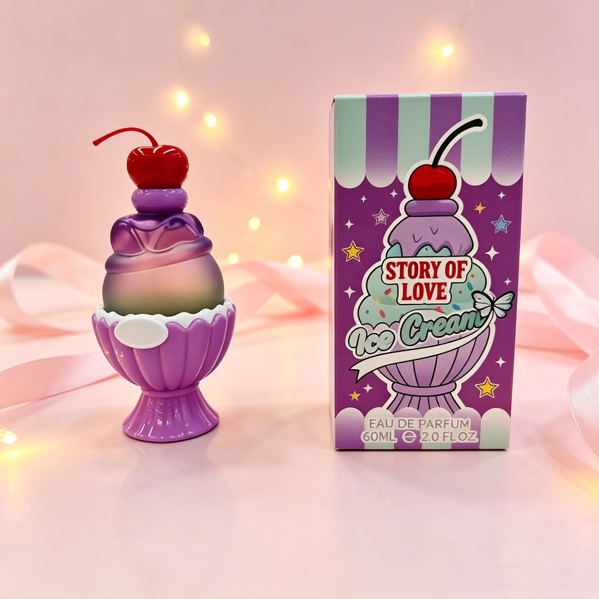 Cute Ice Cream Shaped Eau De P - огляд і ціна Perfume Fragrance Bottle