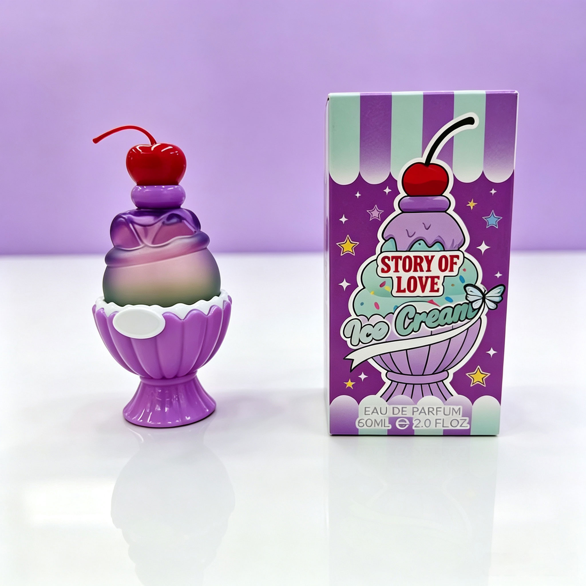 Cute Ice Cream Shaped Eau De P - огляд і ціна Perfume Fragrance Bottle