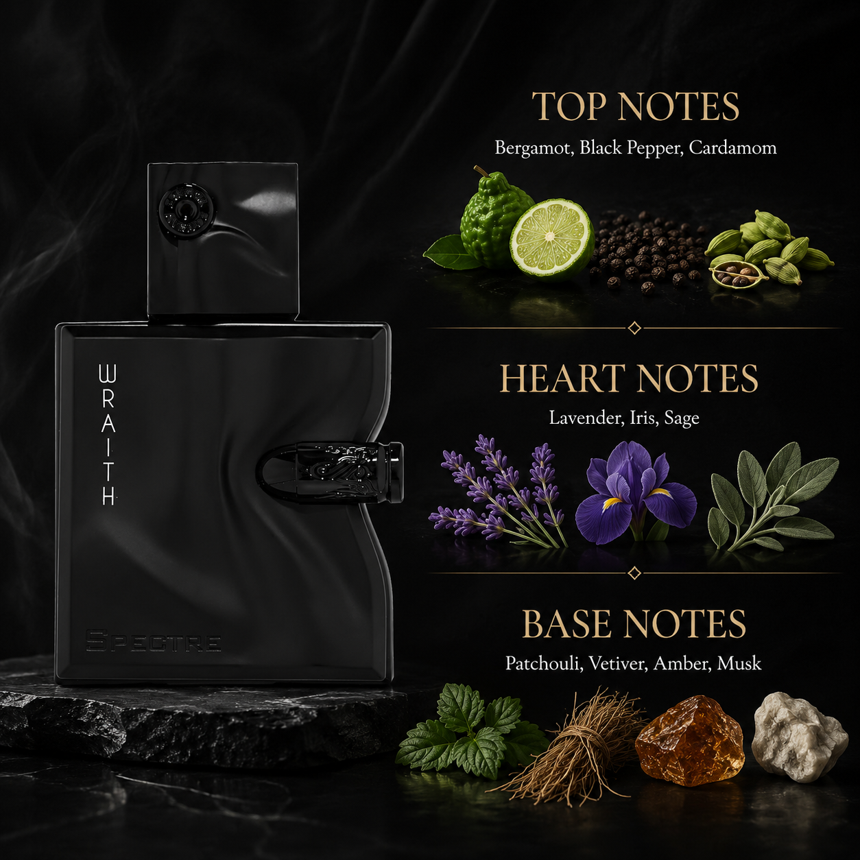 Sculpted Black Bottle Men Eau  - огляд і ціна Perfume Fragrance Bottle
