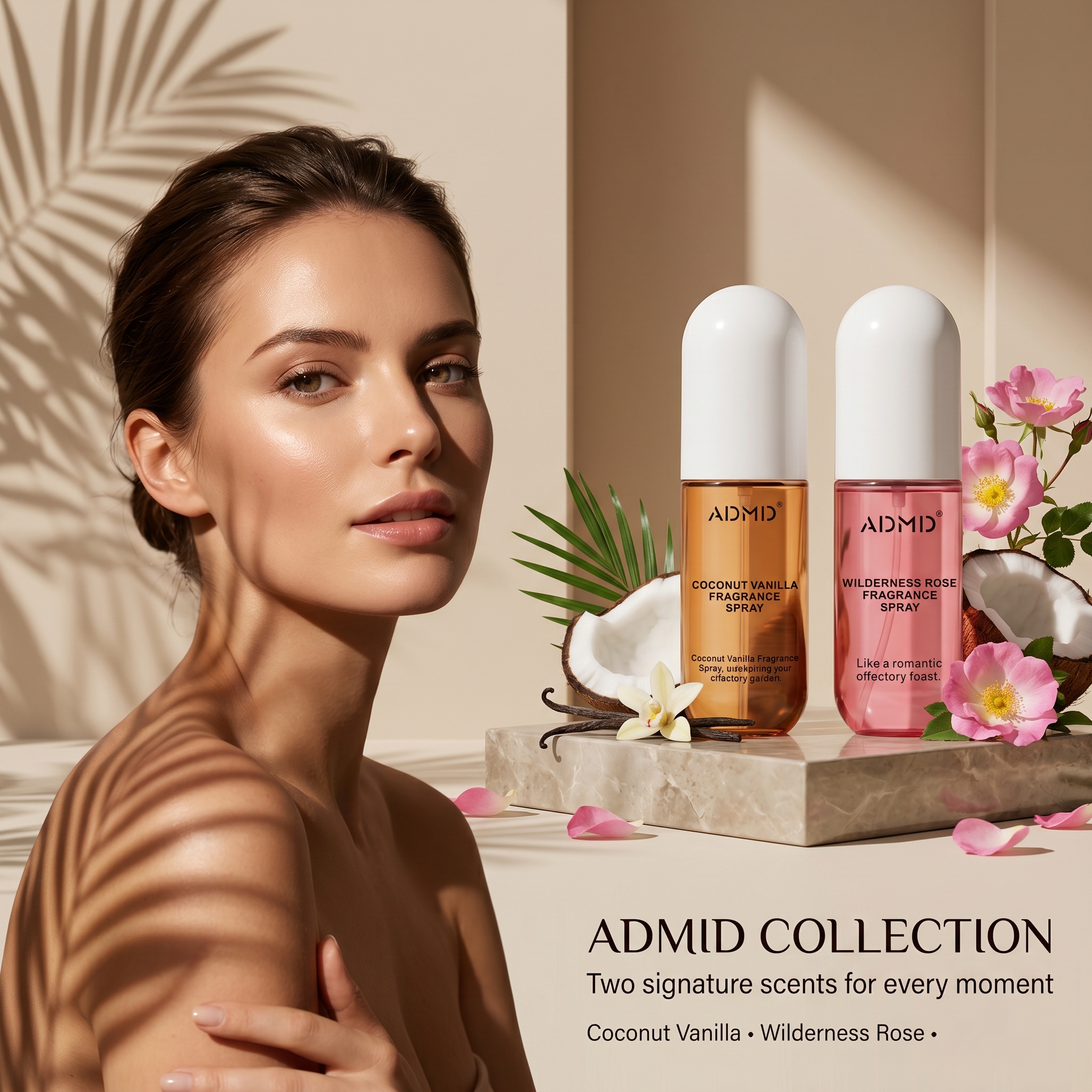Coconut Rose Fragrance Perfume - огляд і ціна Perfume Fragrance Hair Spray