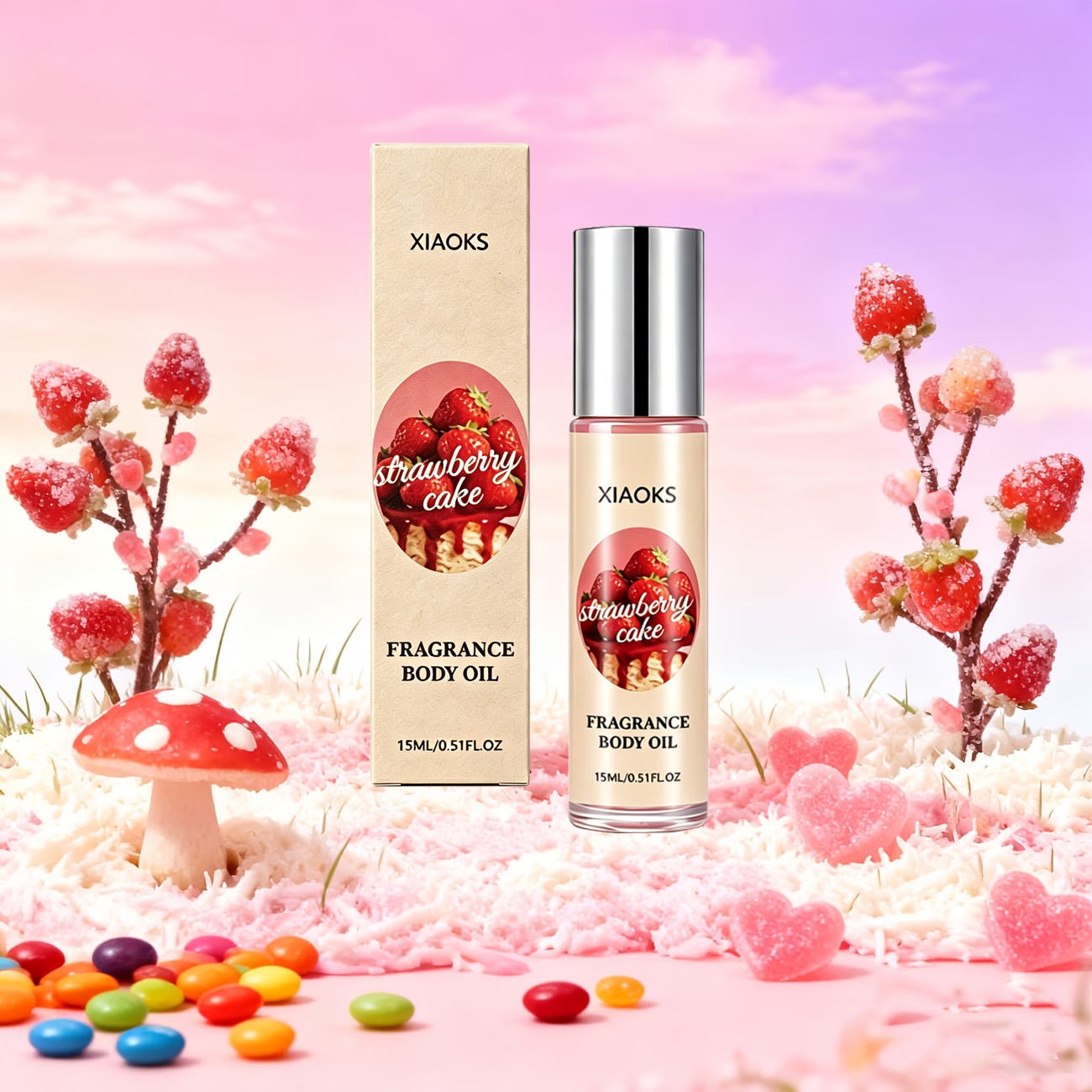 1 Bottle of Strawberry Cake Sw - огляд і ціна Perfume Fragrance Bottle