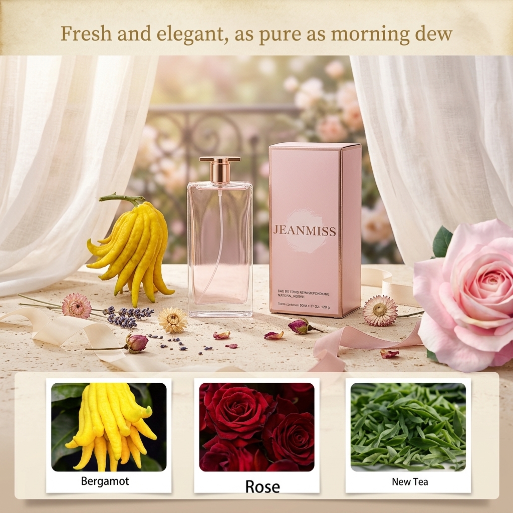 Luxury Pink Glass Eau De Toile - огляд і ціна Perfume Fragrance Bottle