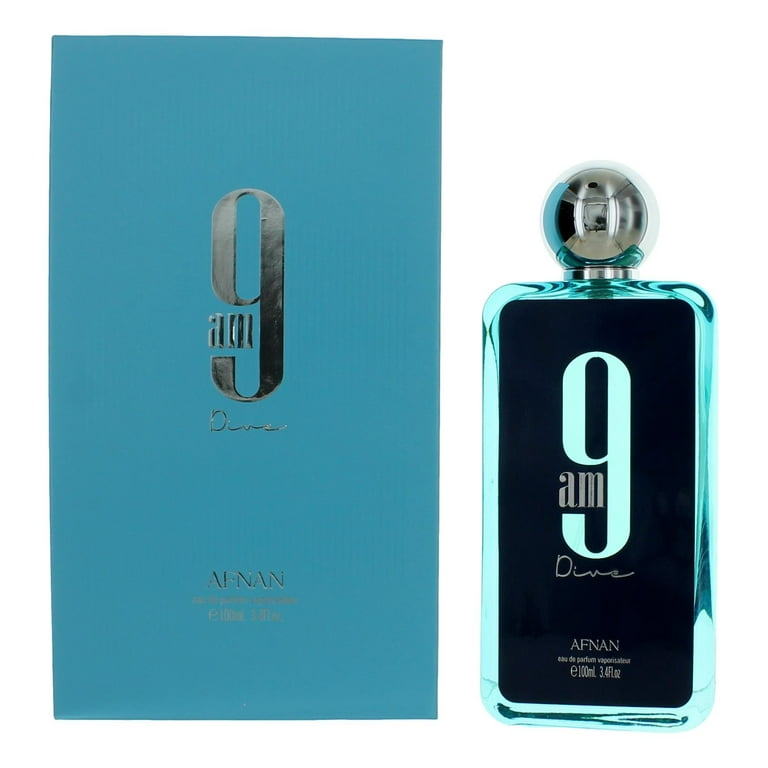 Afnan 9AM Dive EDP Spray 100ml - огляд і ціна Perfume Fragrance Bottle
