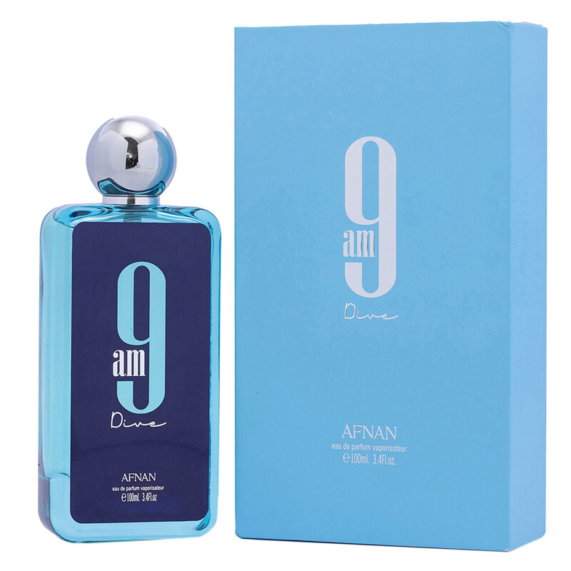 Afnan 9AM Dive EDP Spray 100ml - огляд і ціна Perfume Fragrance Bottle