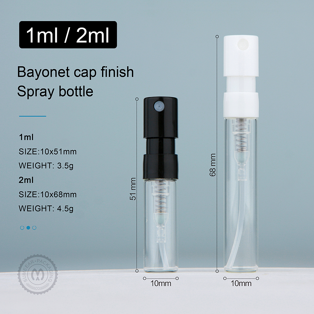 100pcs/Lot 1ml 2ml Mini Bayone - огляд і ціна Perfume Fragrance Logo