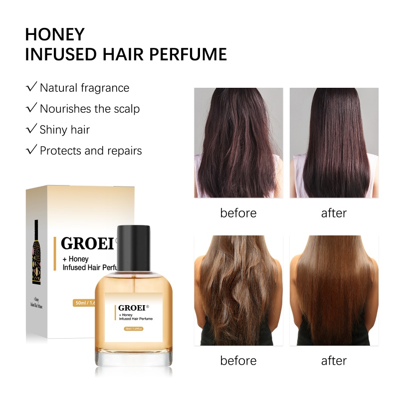 GROEI Honey Hair Perfume Spray - огляд і ціна Perfume Fragrance Hair Spray