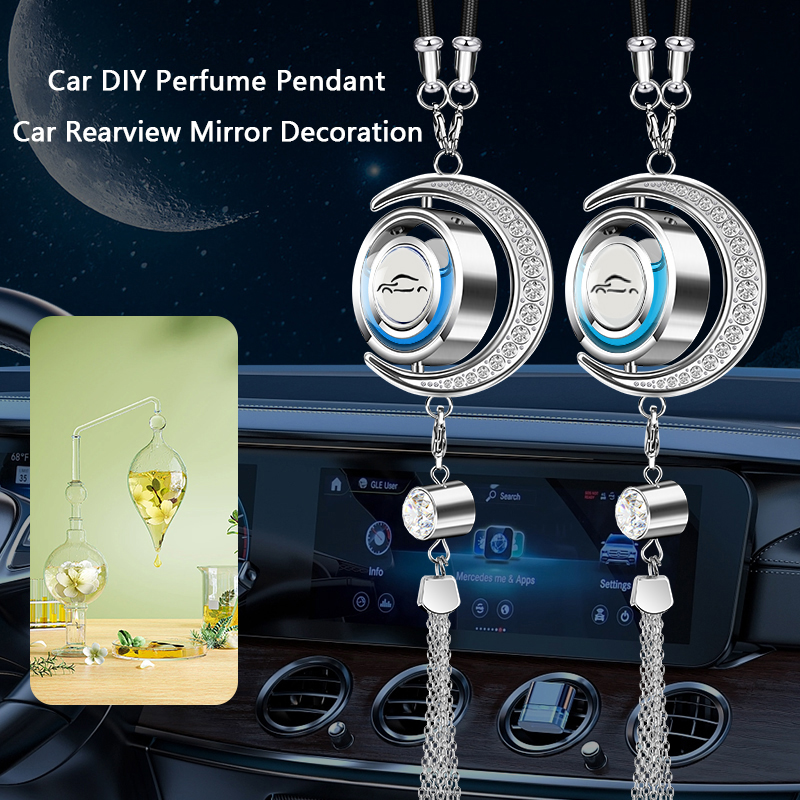 Car DIY Perfume Pendant Moon L - огляд і ціна Perfume Fragrance Logo